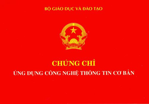 Chứng Chỉ Ứng Dụng Công Nghệ Thông Tin Cơ Bản